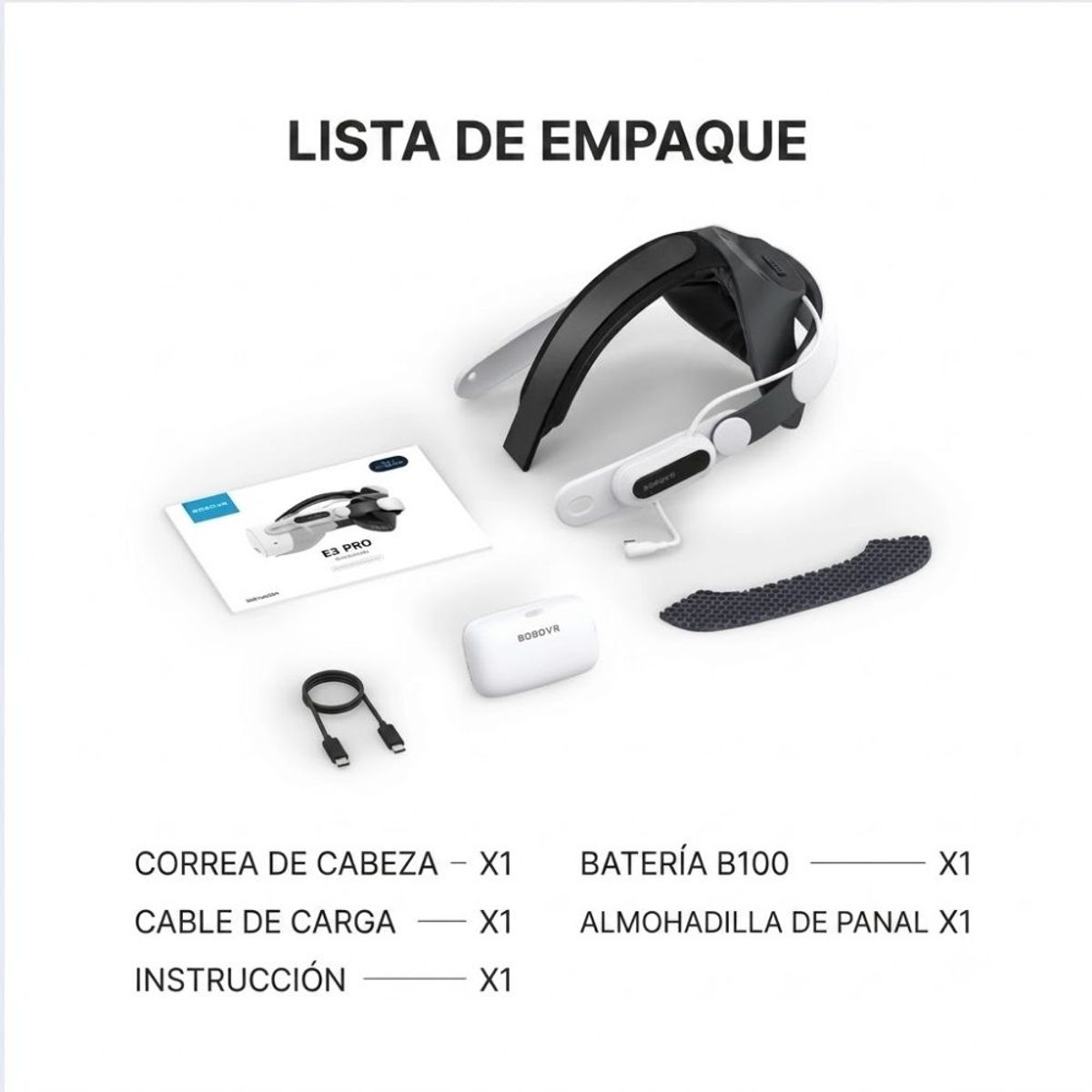 Correa BOBOVR E3 Pro  para Meta Quest 3 / 3S, marca BOBOVR - Foto 2