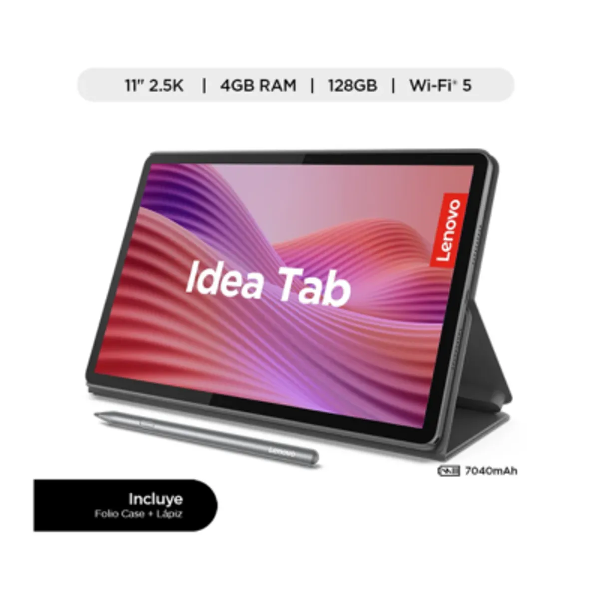 LENOVO - Tablet Lenovo Idea Tab MediaTek Dimensity  4GB RAM 128GB 11"