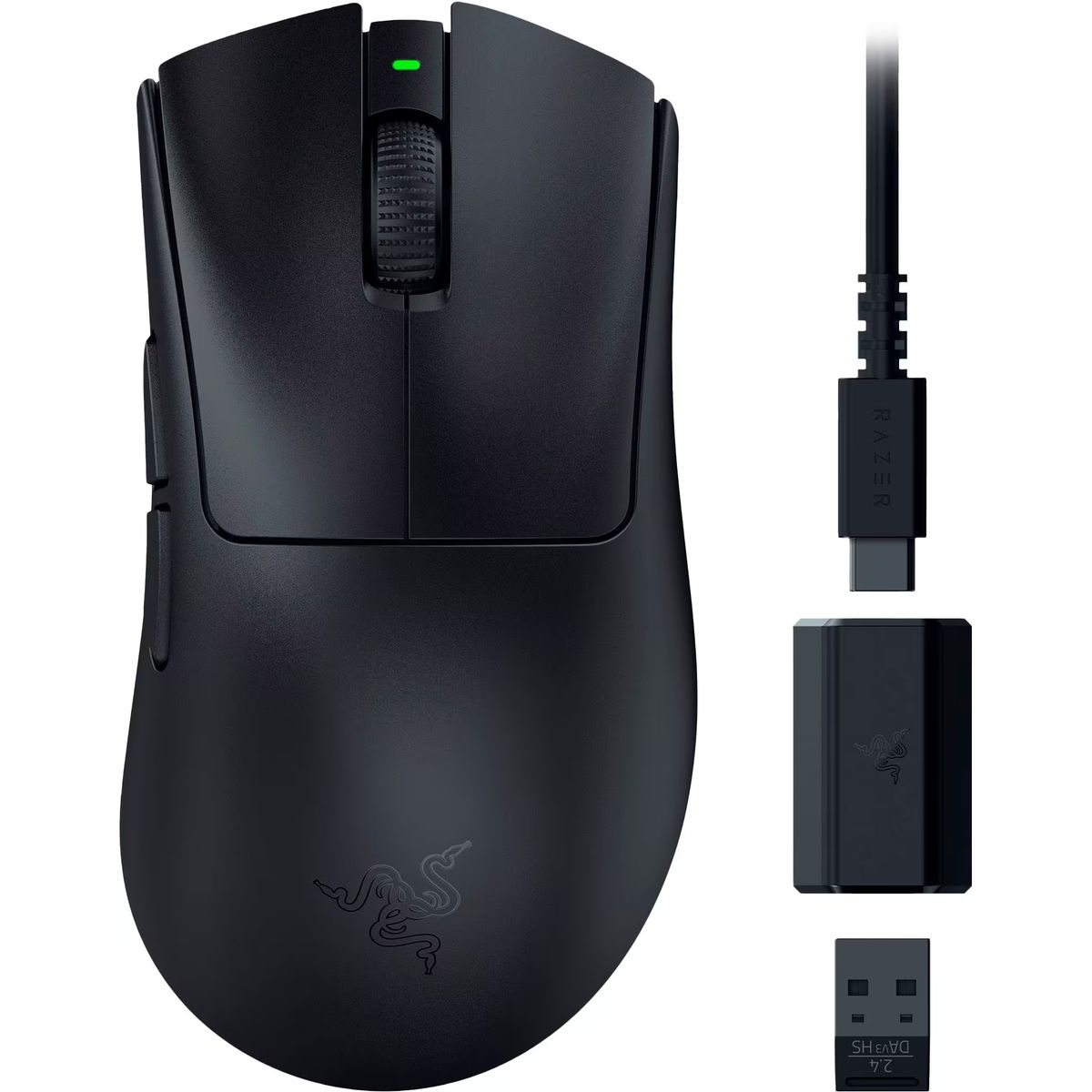 RAZER - Mouse Razer DeathAdder V3 HyperSpeed ultraligero Bluetooth