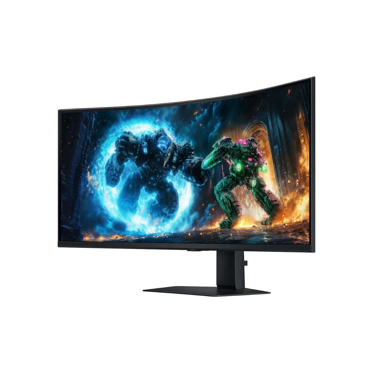 SAMSUNG - Monitor curvo Samsung Oddyssey G7 40 WUHD 140 Hz 1ms FreeSync Eye Saver DP HDMI