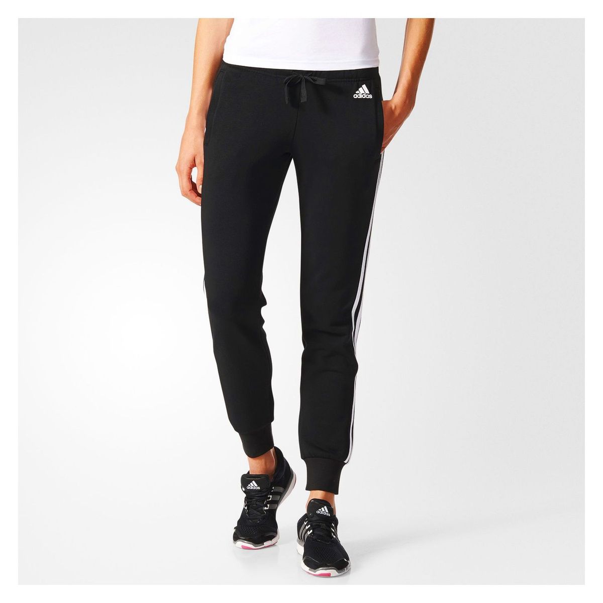 ADIDAS - Pantalón de Buzo Essentials 3 Bandas Mujer
