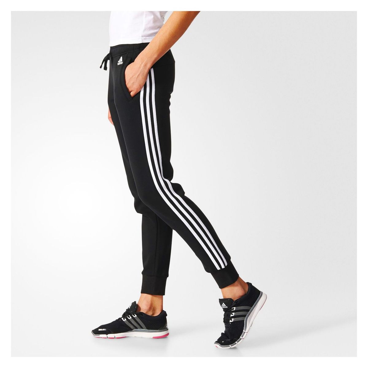 ADIDAS - Pantalón de Buzo Essentials 3 Bandas Mujer