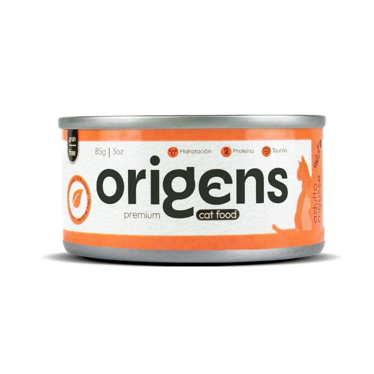 Origens Lata Adultos Mousse con Atún Y Salmón 85 gr, marca ORIGENS - Foto Principal