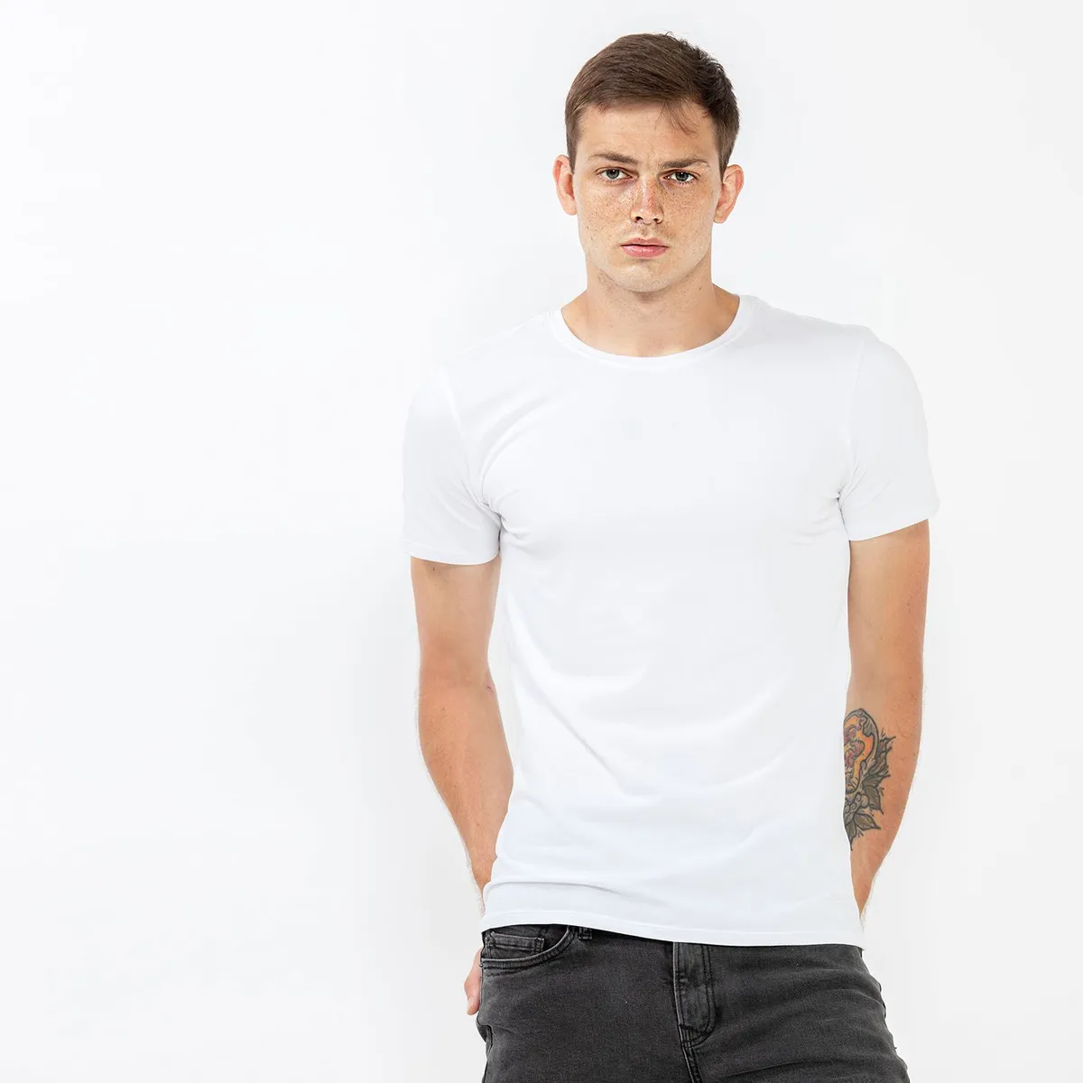 CLOVER - Camiseta Manga Corta Hombre Clover