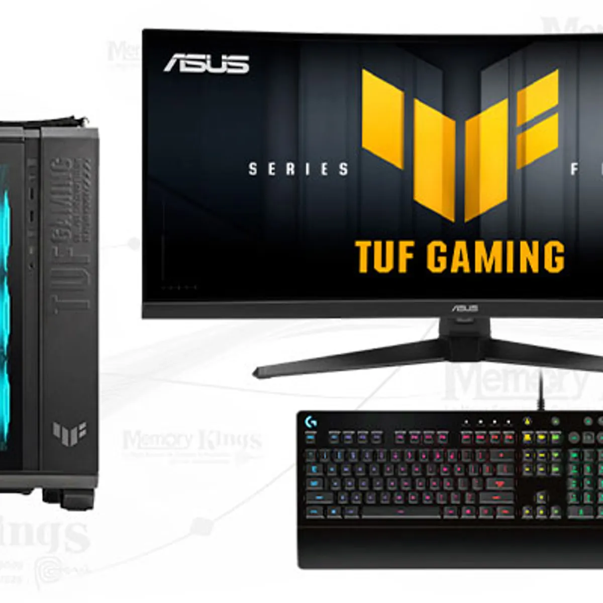 INTEL - Computadora Intel Core Ultra 7 265KF TUF GT502 32GB 1TB SSD 34" RTX 5070 12GB Windows 11 Pro