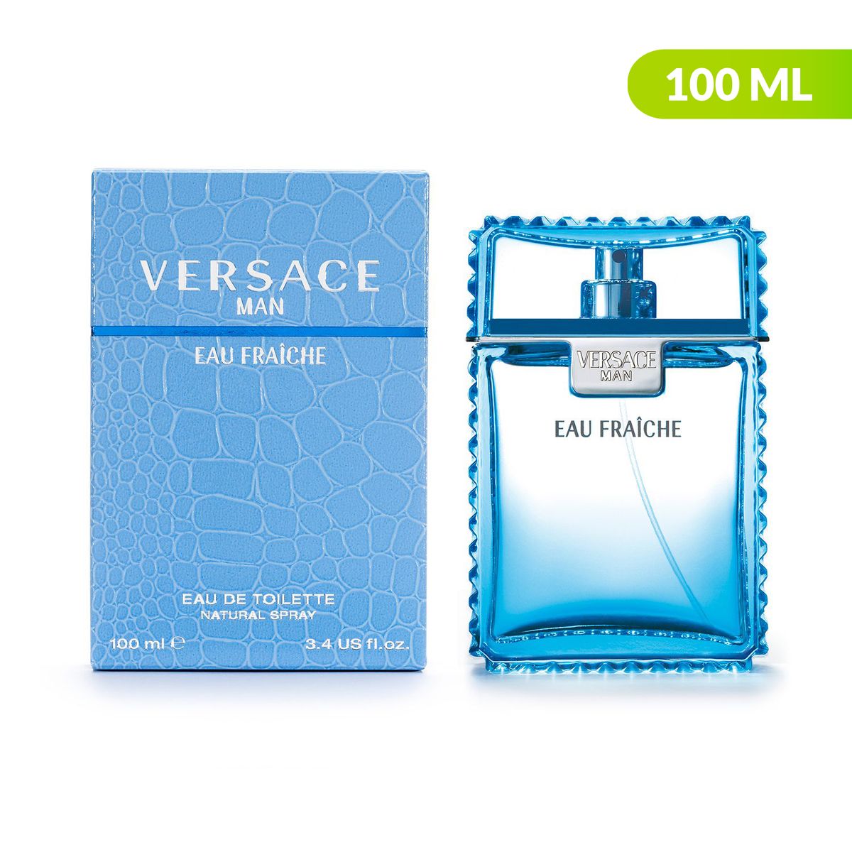 VERSACE - Eau Fraiche Versace EDT 100 ml Hombre