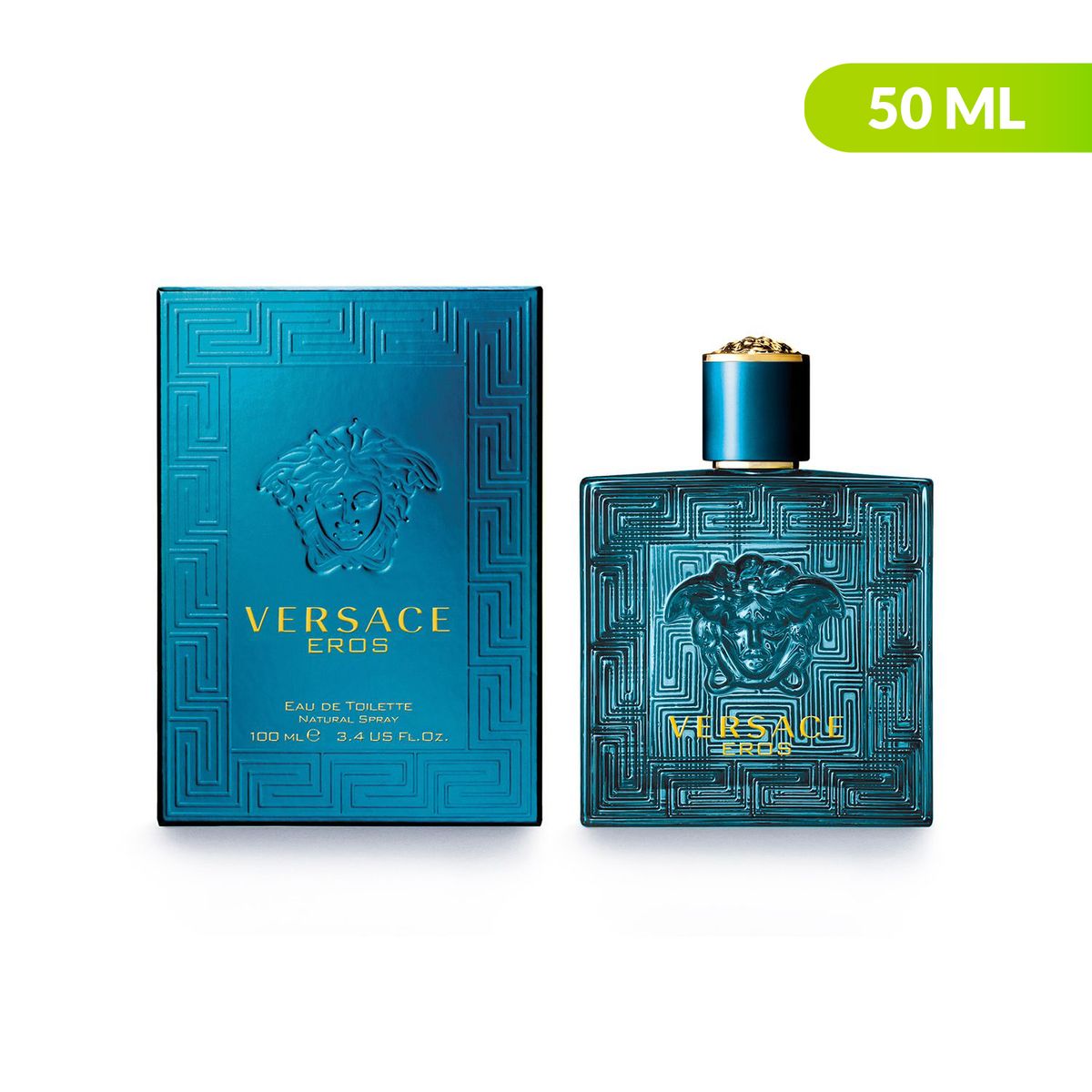 VERSACE - Fragancia Versace Hombre Eros EDT 50 Ml 
