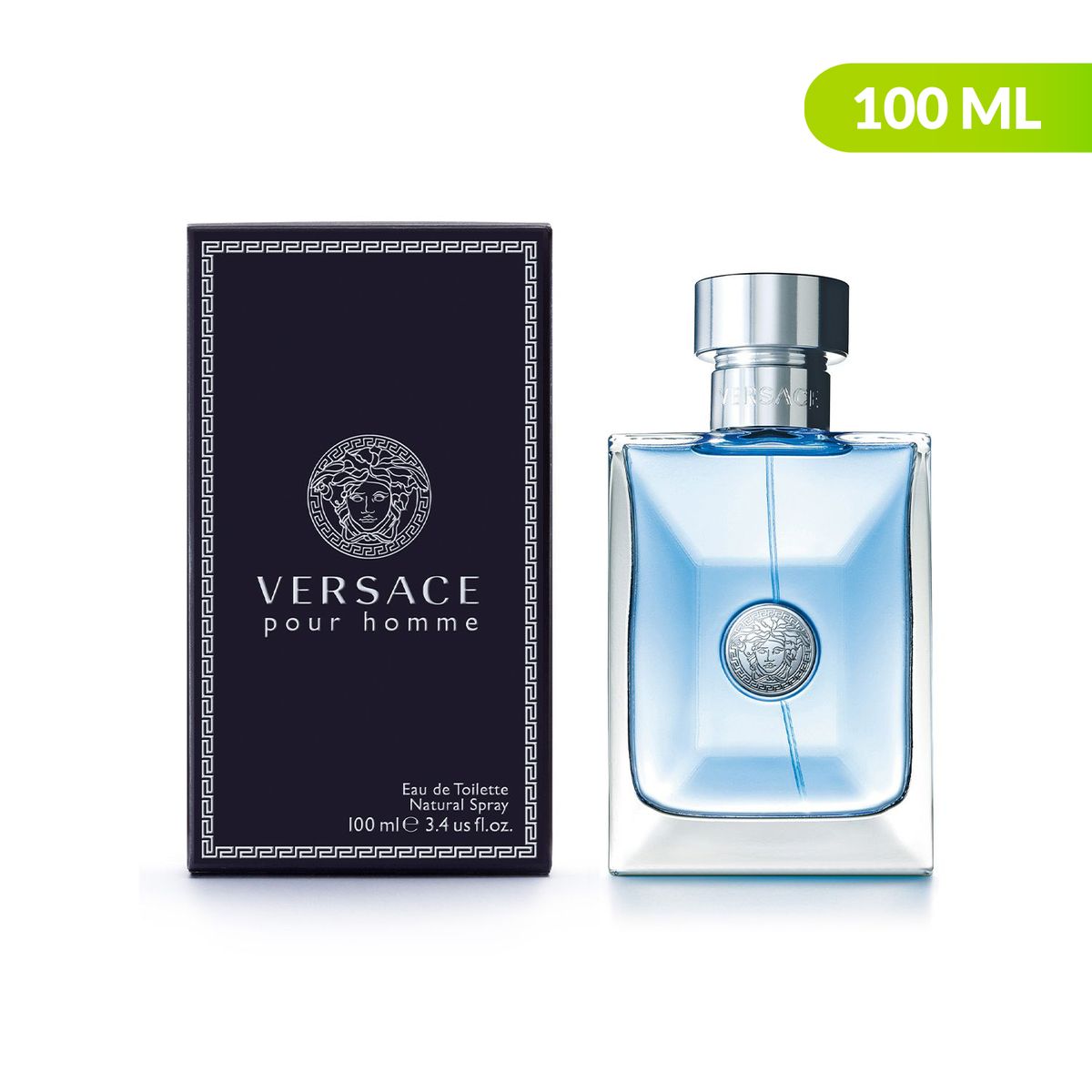 VERSACE - Fragancia Versace Hombre Versace Pour Homme EDT 100 ml 