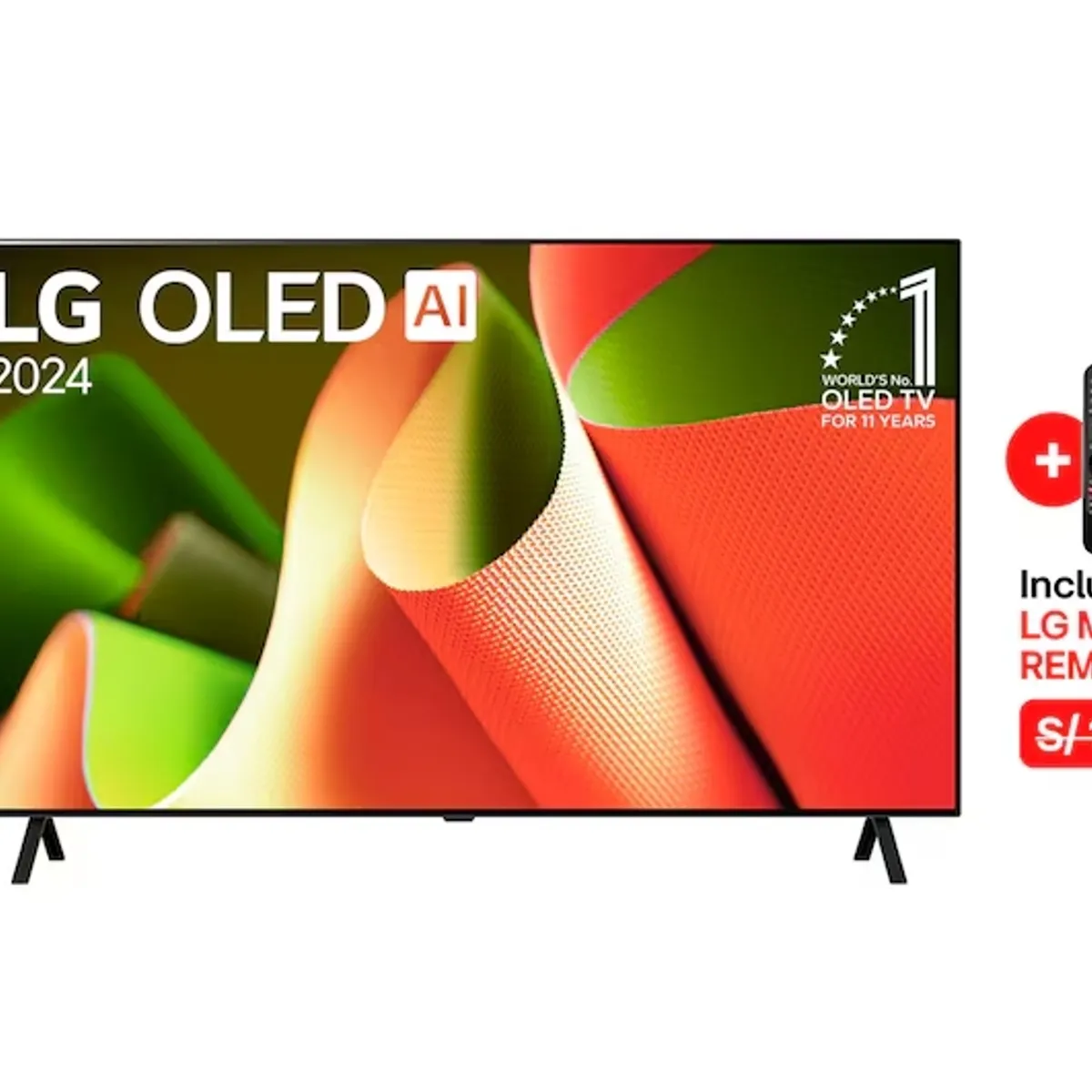 LG - Televisor 65" LG OLED 4K ThinQ AI OLED65B4PSA descripcion