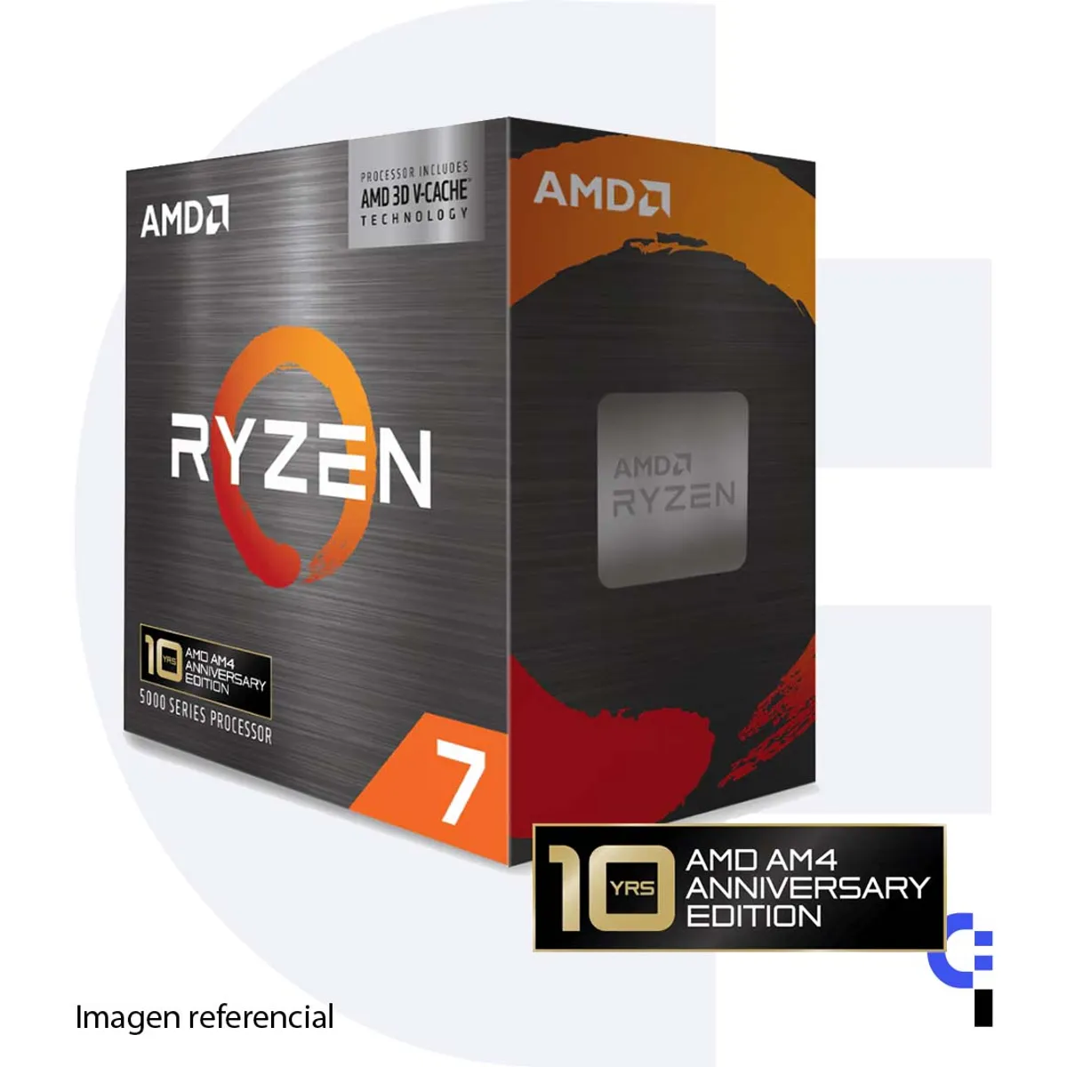 AMD - PROCESADOR AMD RYZEN 7 5800X3D 3.4GHZ 96MB AM4