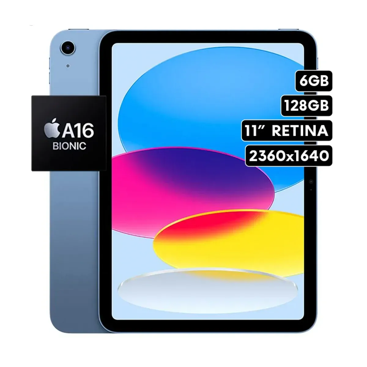 APPLE - Apple iPad 11 Chip A16 128 Gb Wifi 2025 COLOR AZUL