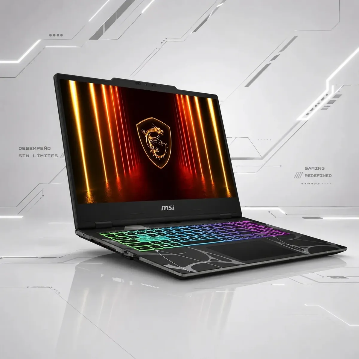 Msi - Laptop MSI Cyborg 15 Core 7 240H 16GB DDR5 1TB SSD RTX 5070 8GB 15.6 FHD 144Hz Win11 B2RWGKG-409US