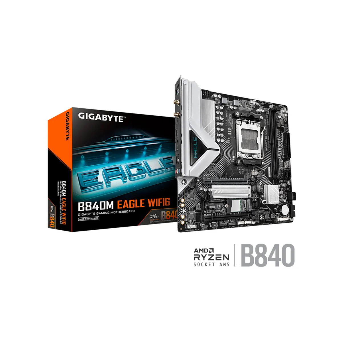 AMD - COMPUTADORA AMD RYZEN 5 8500G RAM 16GB SSD 1TB BLUETOOTH / WIFI