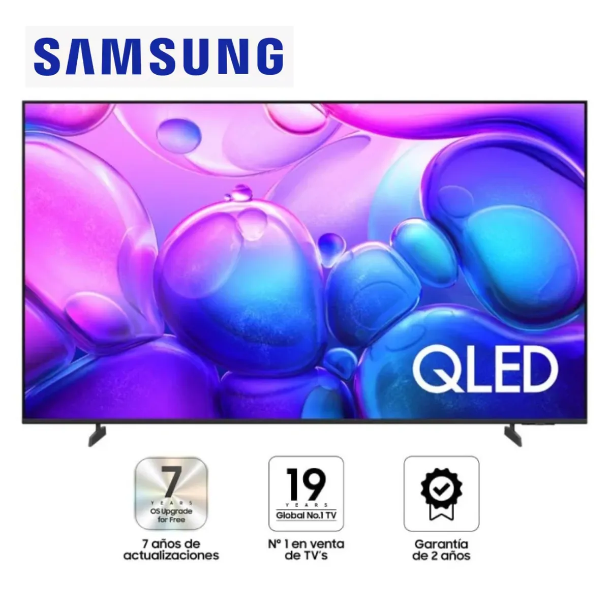 SAMSUNG - Televisor Smart TV Samsung 75'' QLED UHD 4K Tizen QN75Q6FAAGXPE 2025