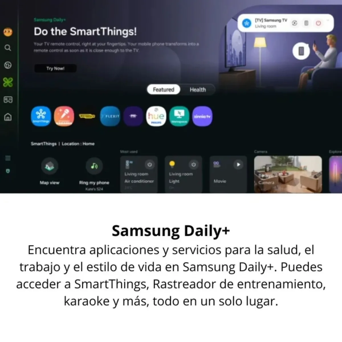 SAMSUNG - Televisor Smart TV Samsung 75'' QLED UHD 4K Tizen QN75Q6FAAGXPE 2025 + Ant Digital