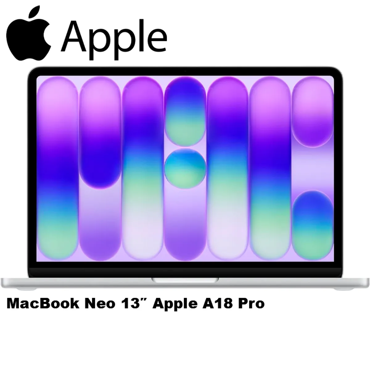 APPLE - MacBook Neo 13 Chip A18 Pro 8GB 256GB Apple Intelligence Silver