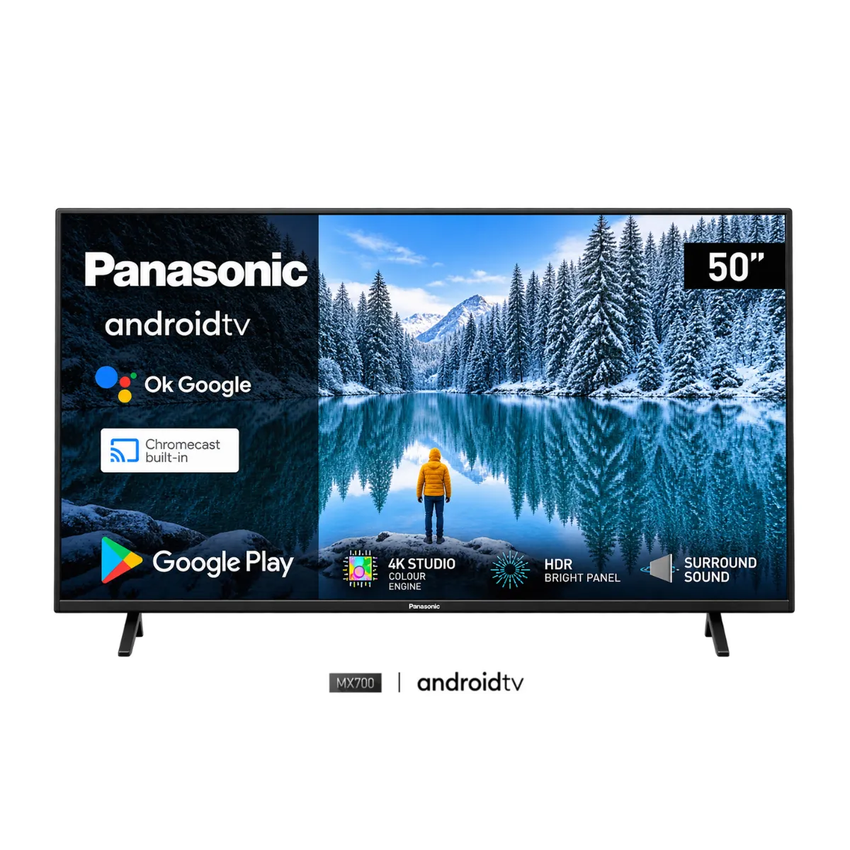 Panasonic - Televisor Panasonic LED 4K UHD Smart 50" TC-50MX700P