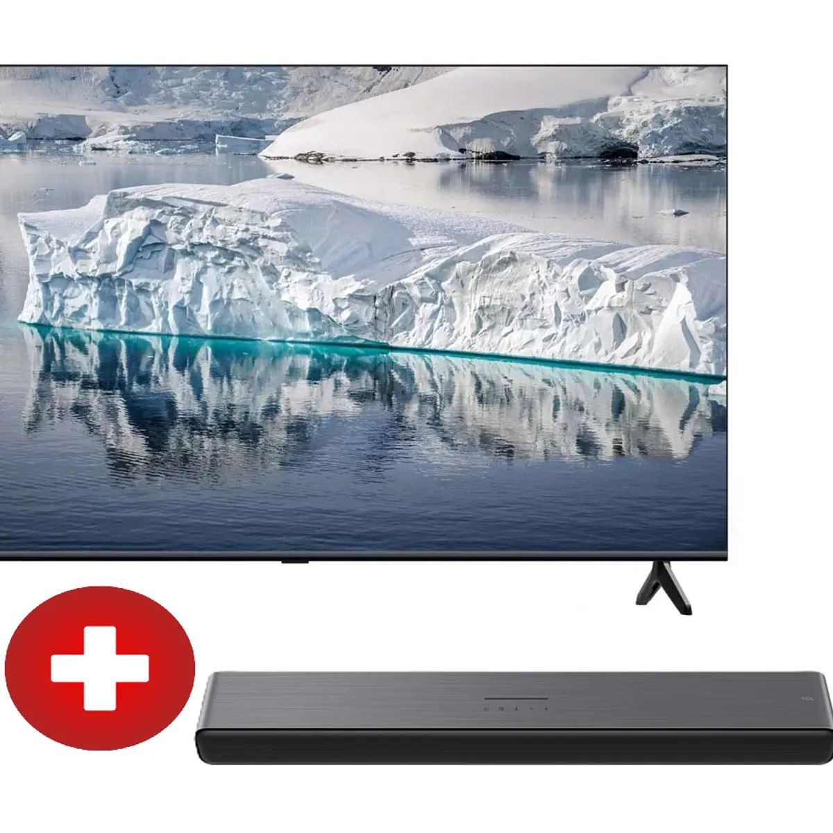 BLACKLINE - Televisor 65 Blackline QLED 4K T6210 Google tv + Barra de Sonido