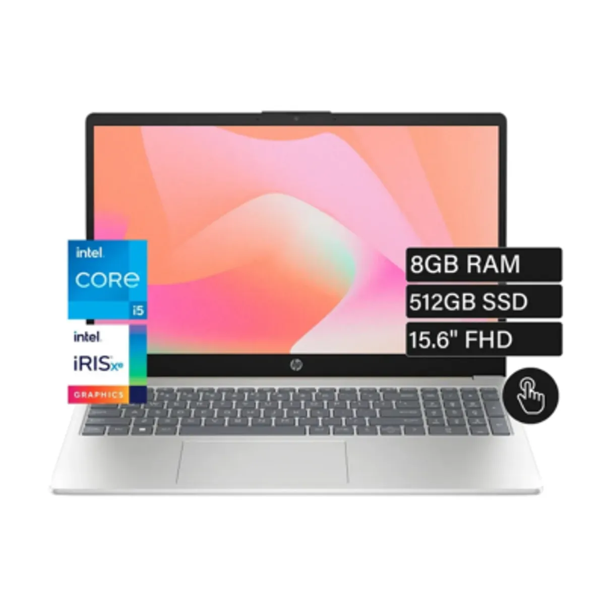 HP - Laptop  HP 15-FD0152LA 15.6 Full HD TÁCTIL Intel® Cori i5-1334U Intel®  8GB RAM 512