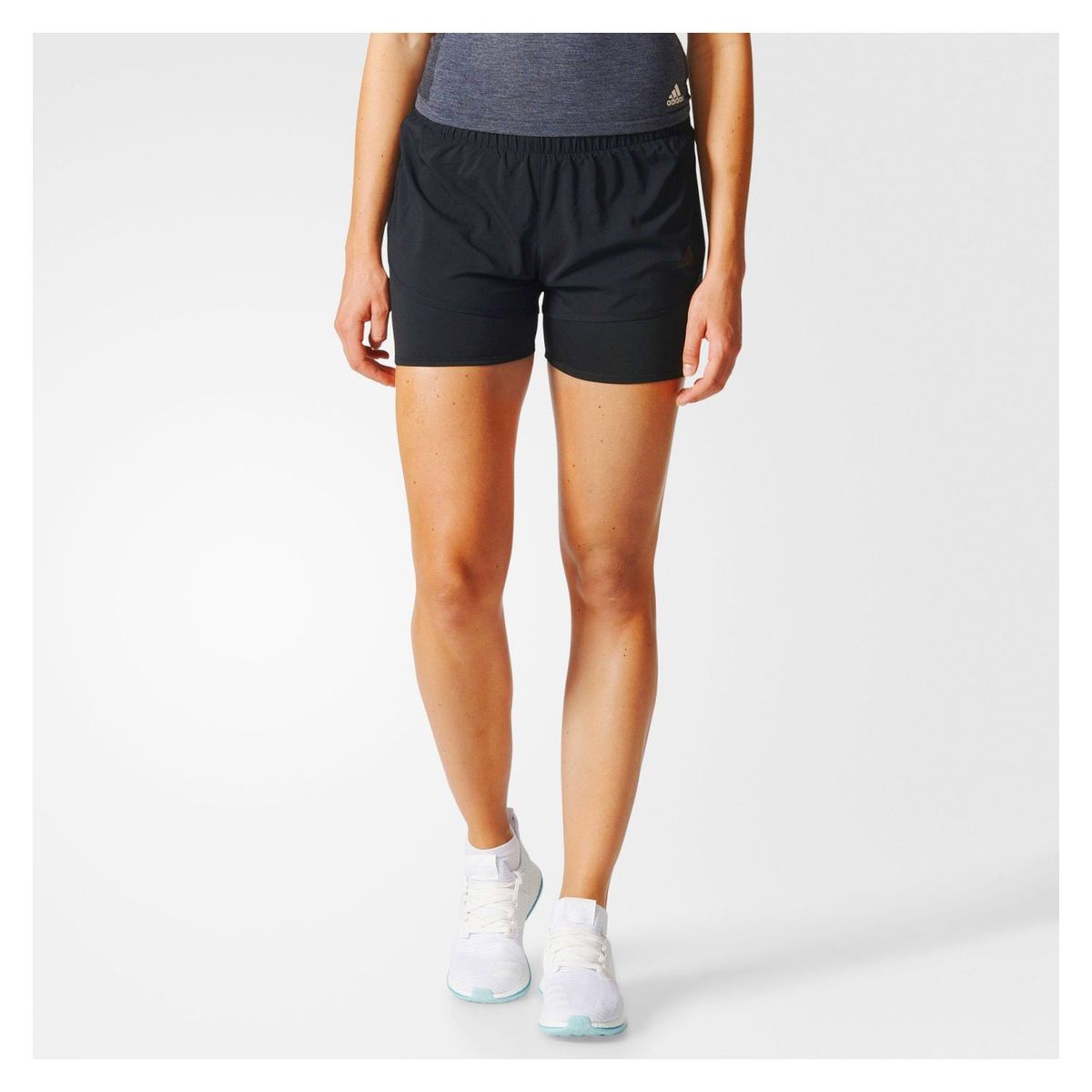 ADIDAS - Short de Running M10 2 en 1