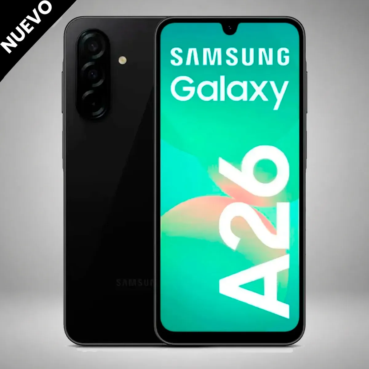 SAMSUNG - Celular Samsung Galaxy A26  6GB - 128GB - 5G NEGRO