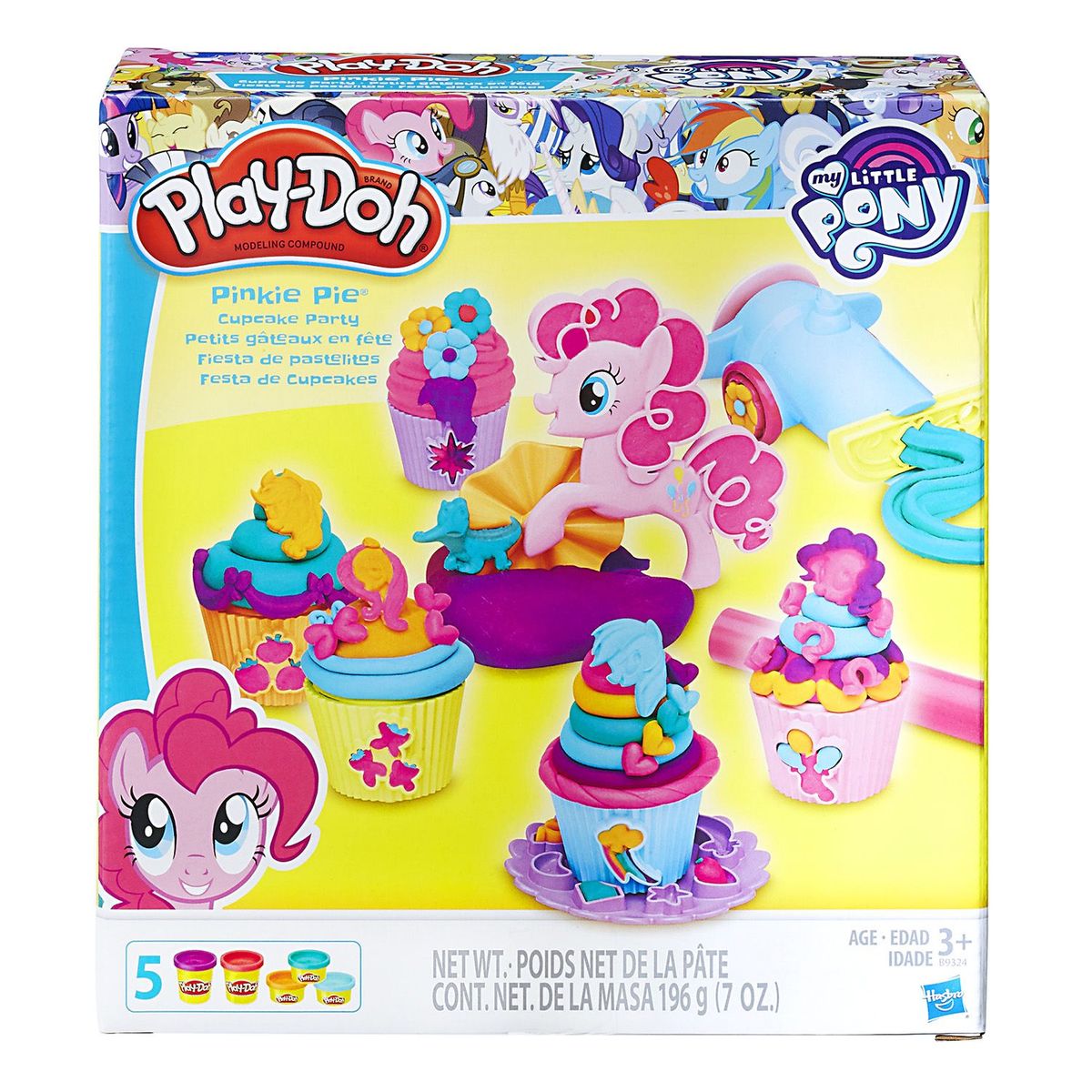 PLAY DOH - Masa Pinkie Pie Cupcake Party