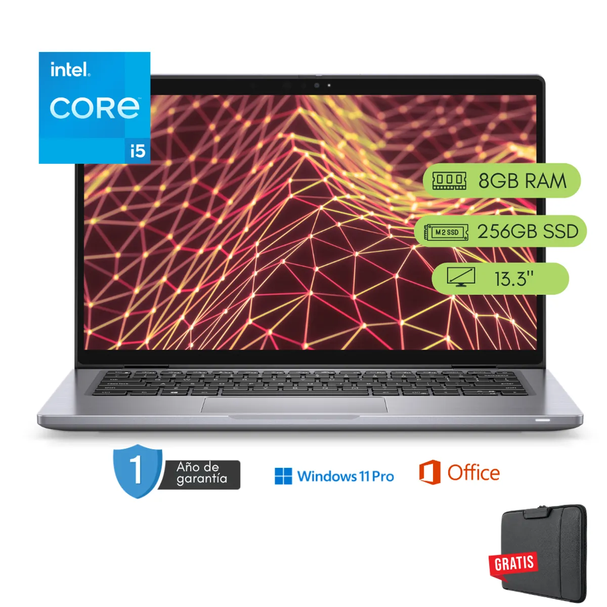Dell - Laptop Dell Latitude 7330 Core i5 de 12.ª generación 8GB RAM 256 GB SSD 13.3pulgadas Reacondicionada