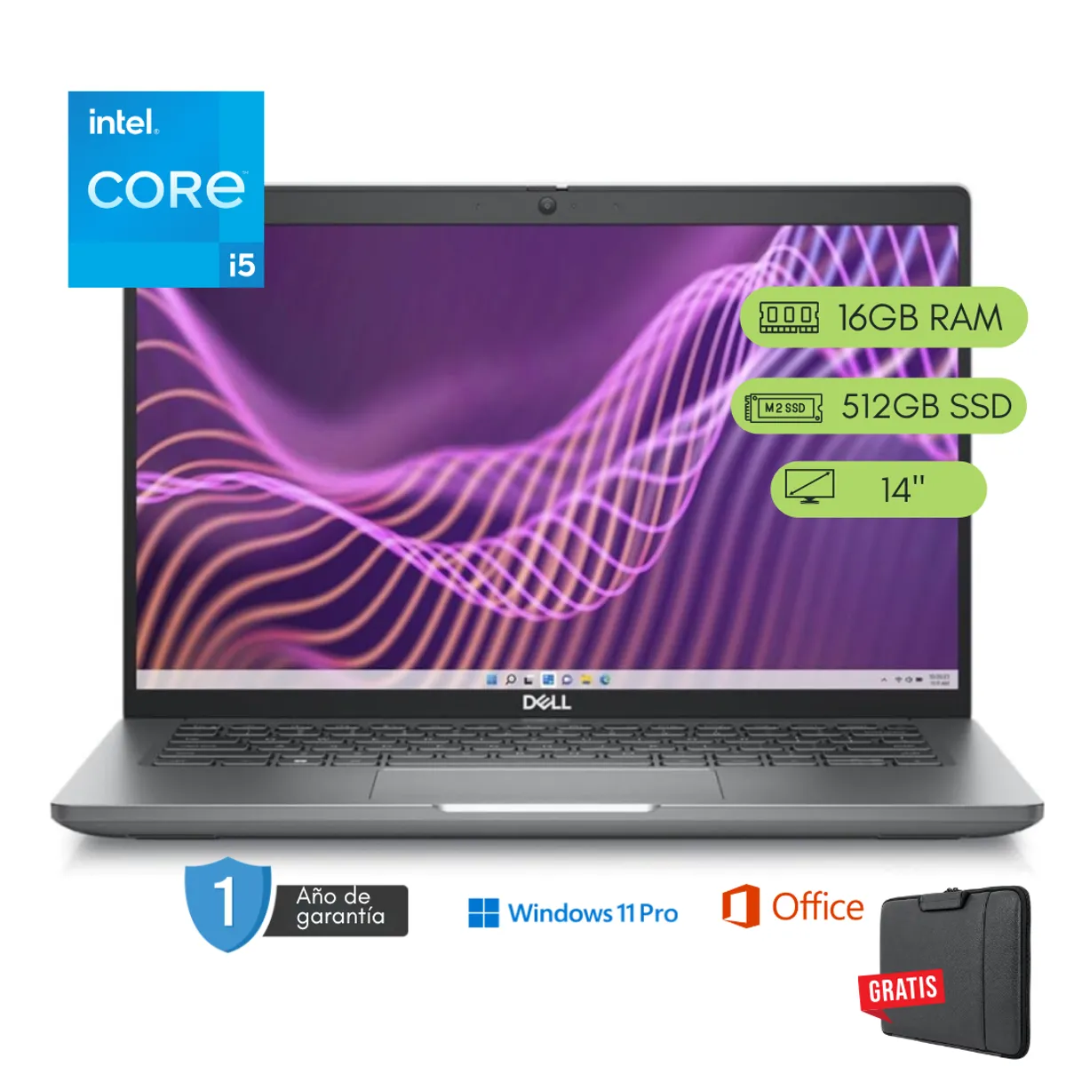 Dell - Laptop Dell Latitude 5440 Core i5 13va 16GB RAM 512 GB SSD Reacondicionada
