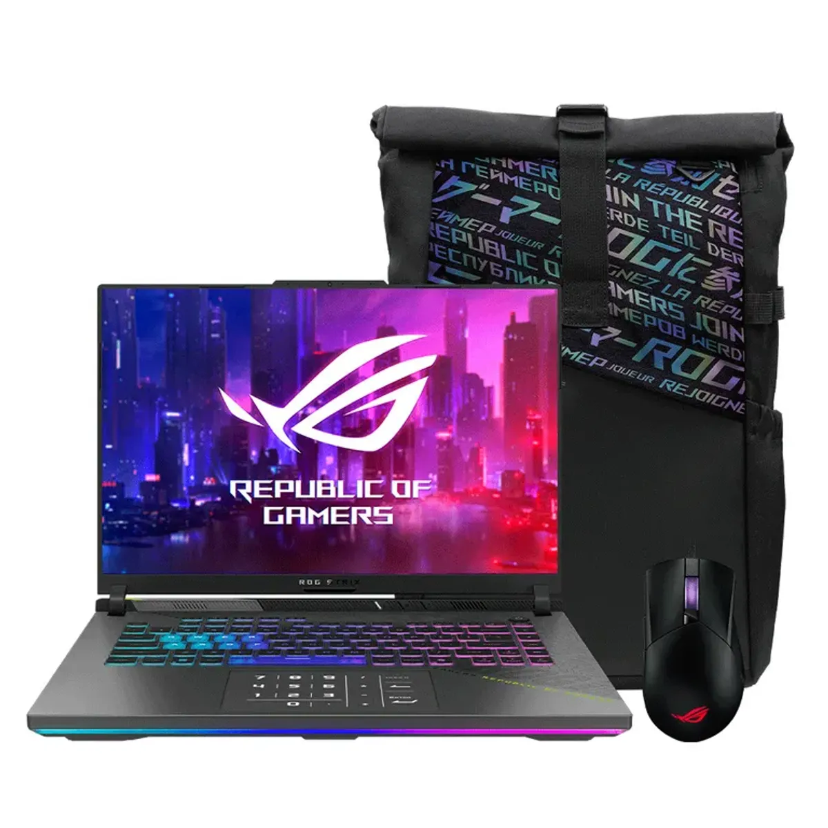 ASUS - Laptop ASUS ROG Strix G16 R9 16GB 1TB RTX 5060 + Mochila