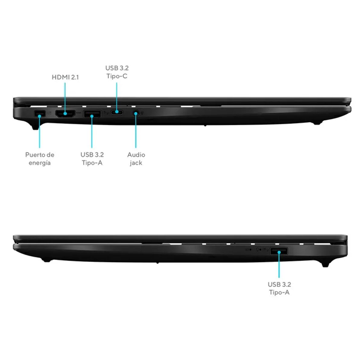 ASUS - Laptop ASUS Vivobook 16 C5 8GB 512GB RTX 3050 6GB 16''