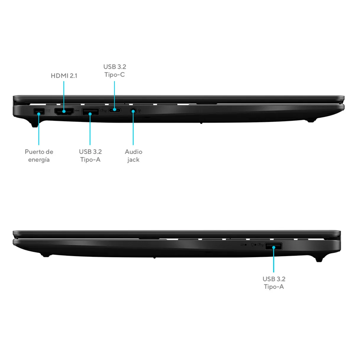 ASUS - Laptop ASUS V16 Core i7 8GB 512GB SSD RTX3050 6GB Win11
