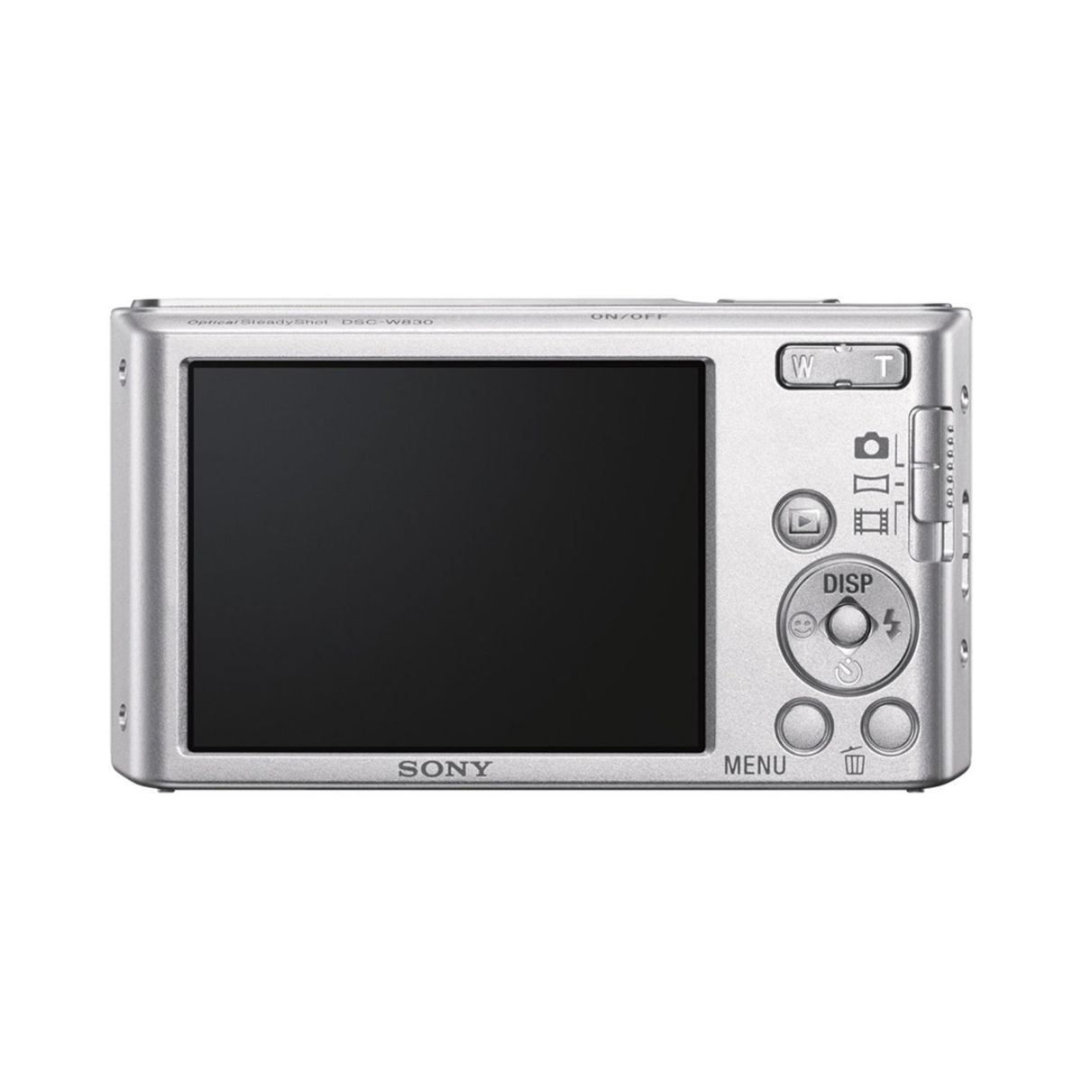 SONY - Cámara Digital Cybershot DSC W830 con zoom óptico 8x 20.1 MP Plata