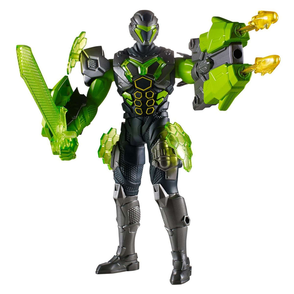 MAX STEEL - Figura de Acción Turbo Armadura