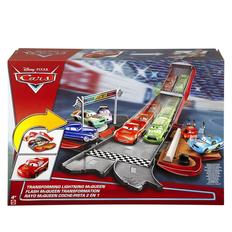 Set de Juego Transformable Rayo McQueen CARS