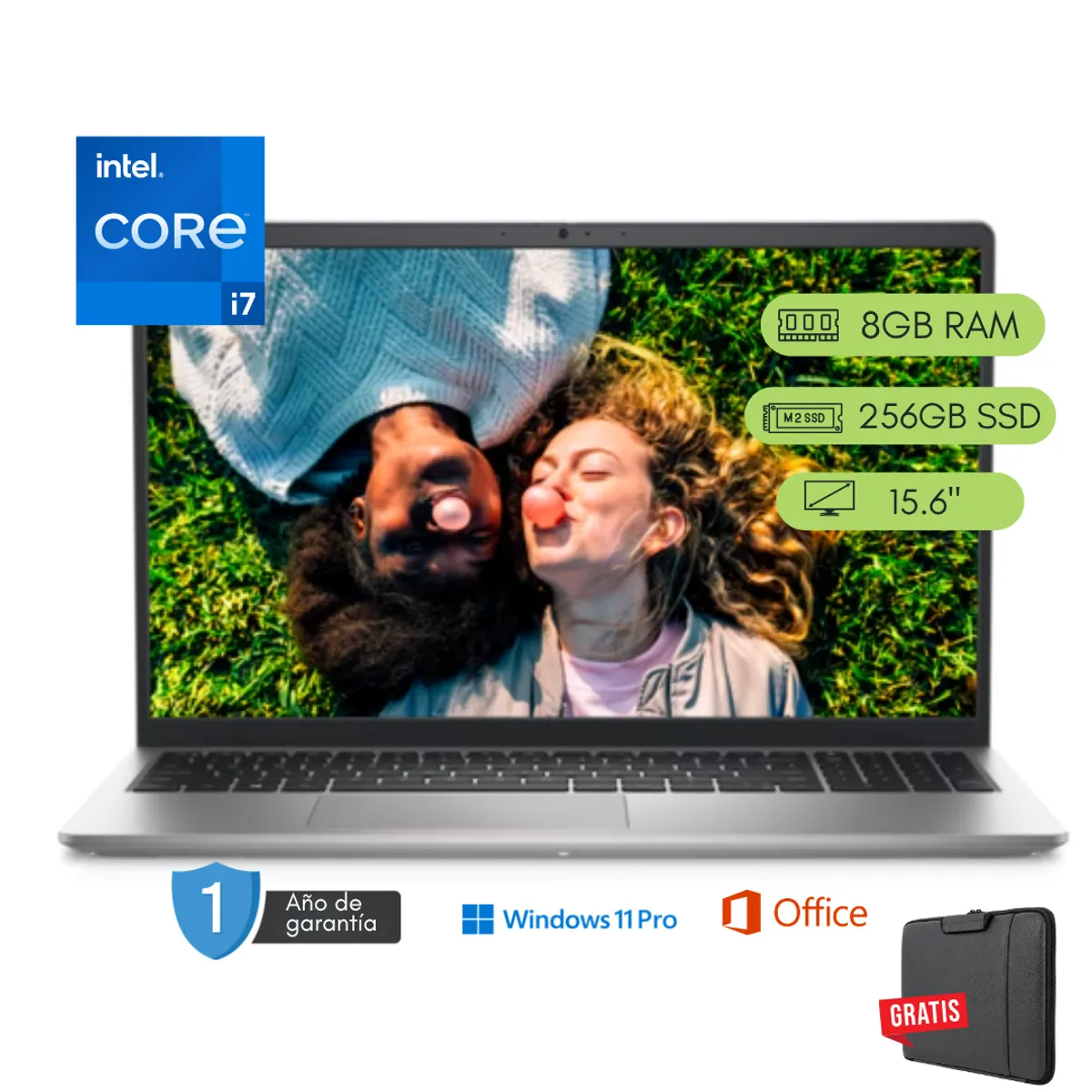 Dell - Laptop Dell Latitude 3520 Core i7 11va 8GB RAM 256 GB SSD Reacondicionada