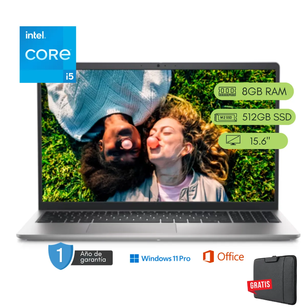 Dell - Laptop Dell Latitude 3520 Core i5 11va 8GB RAM 512 GB SSD Reacondicionada