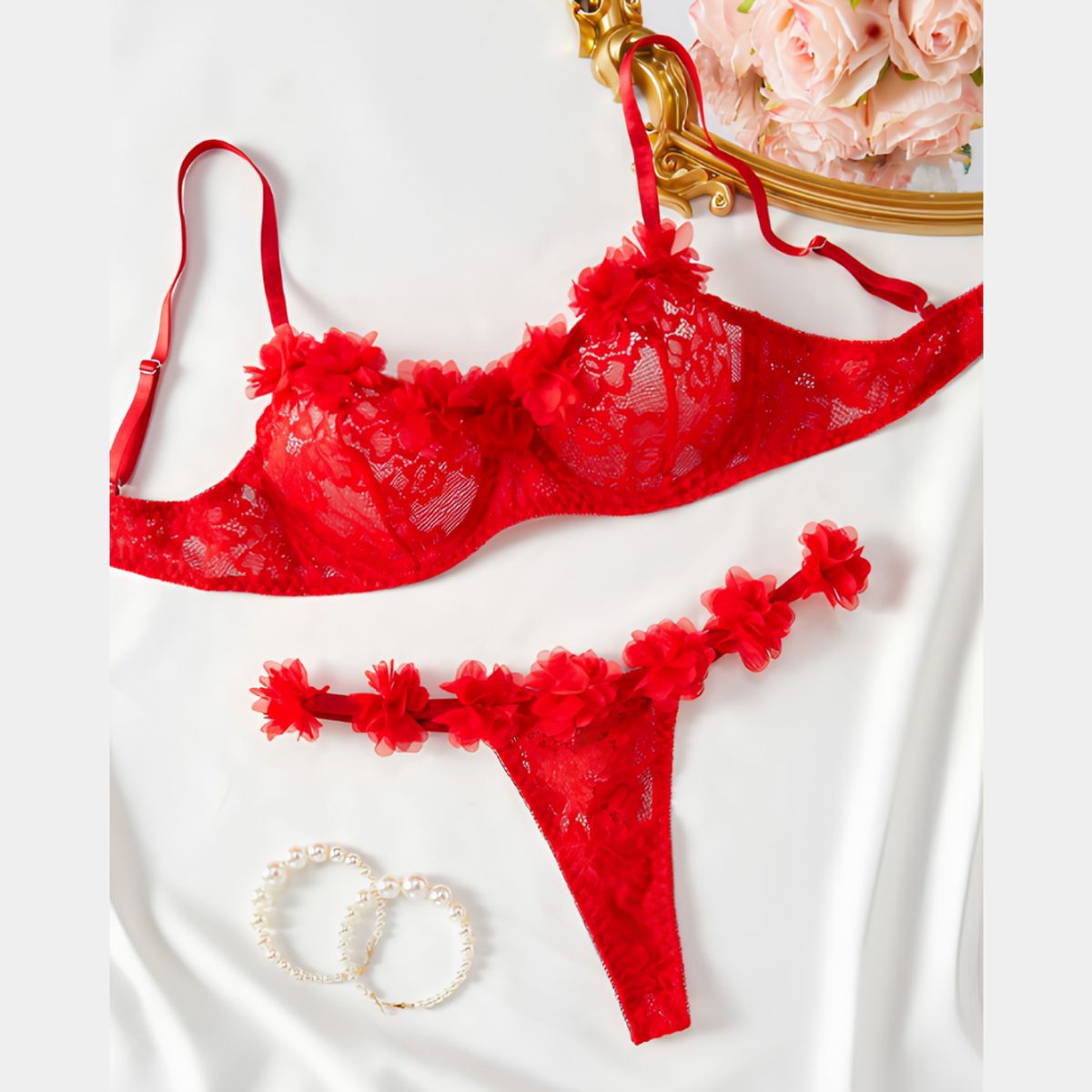 GENERICO - Set de Lenceria para mujer - Ropa interior GRECIA