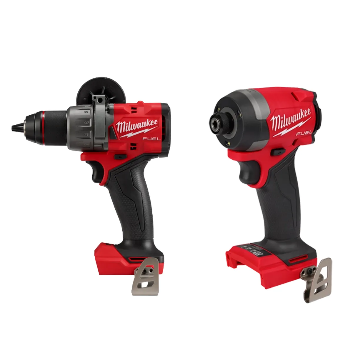 Milwaukee - Taladro Percutor + Atornillador de Impacto M18 FUEL 3697-259 + Set de Puntas 48-32-4010 Milwaukee