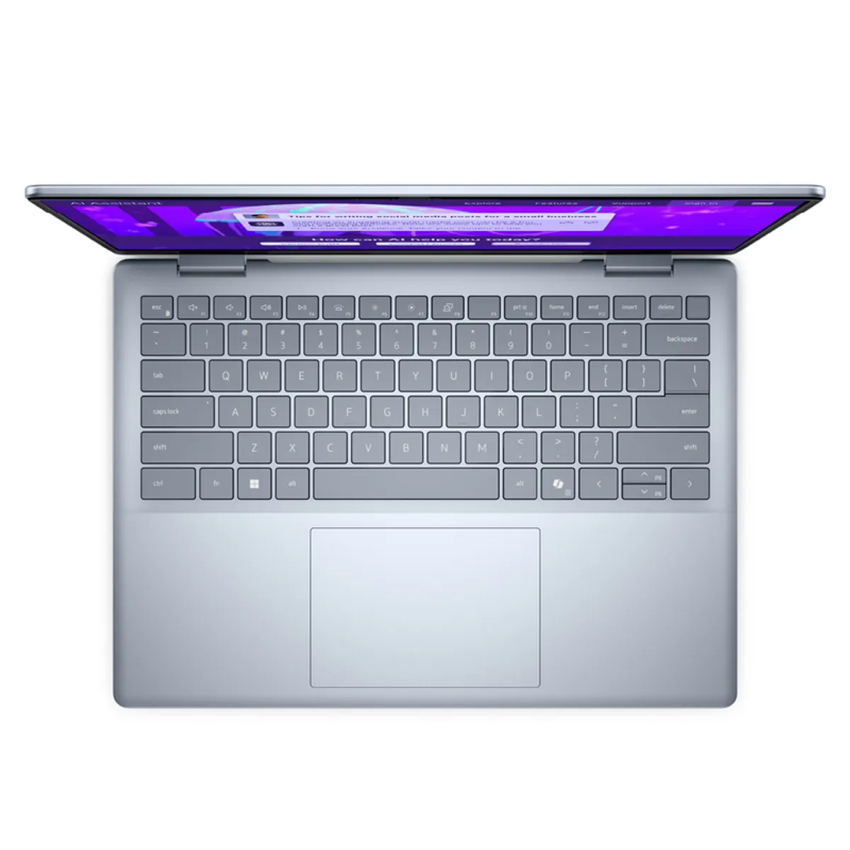 Dell - Laptop Dell 14 Plus DB14250 Ultra 7 266V RAM 16GB SSD 1TB LED 2.5K de 14 IPS Windows 11 Home Silver.