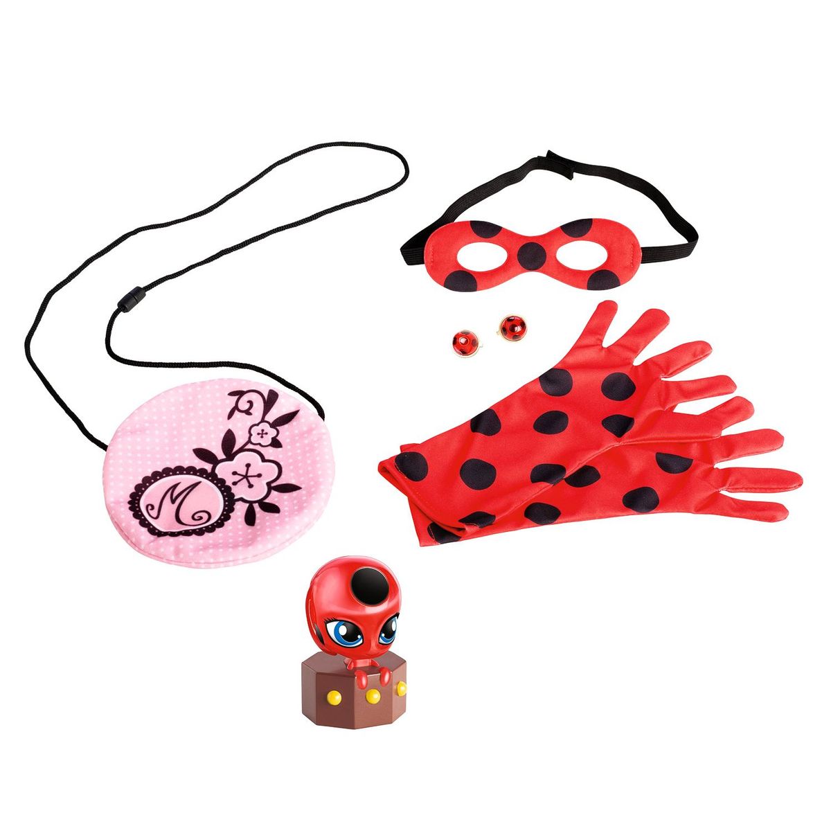 MIRACULOUS - Disfraz Reversible Sé Marinette y Ladybug