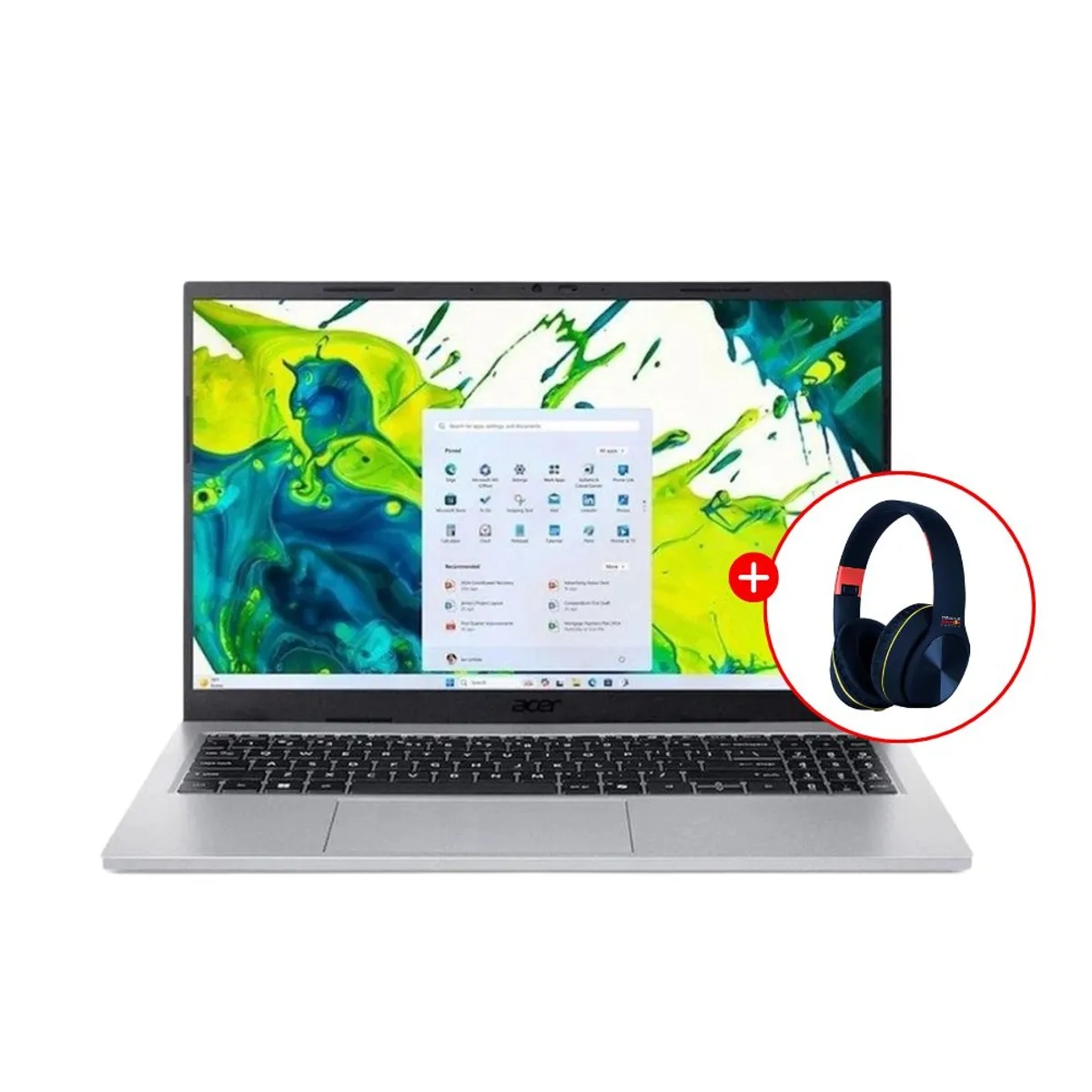 ACER - Combo Laptop Acer Aspire Go 15 AG15-72P-74U2 15.6 Intel  + Audifonos Oracle RB-HP160