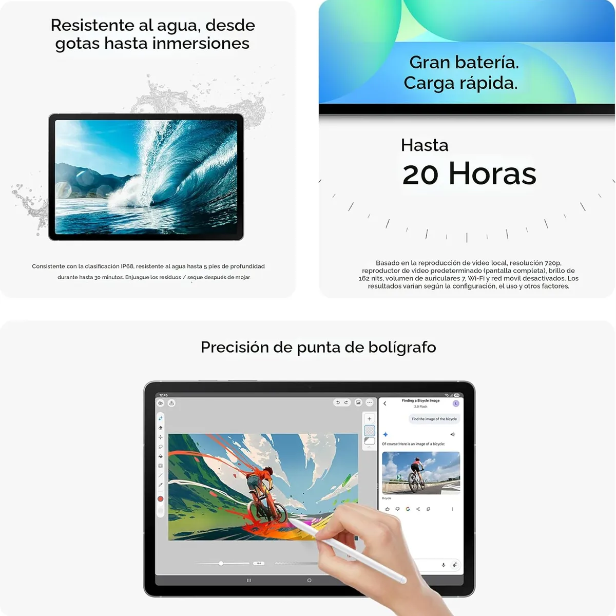 SAMSUNG - Galaxy Tab S10 Fe  8 + 128gb Silver