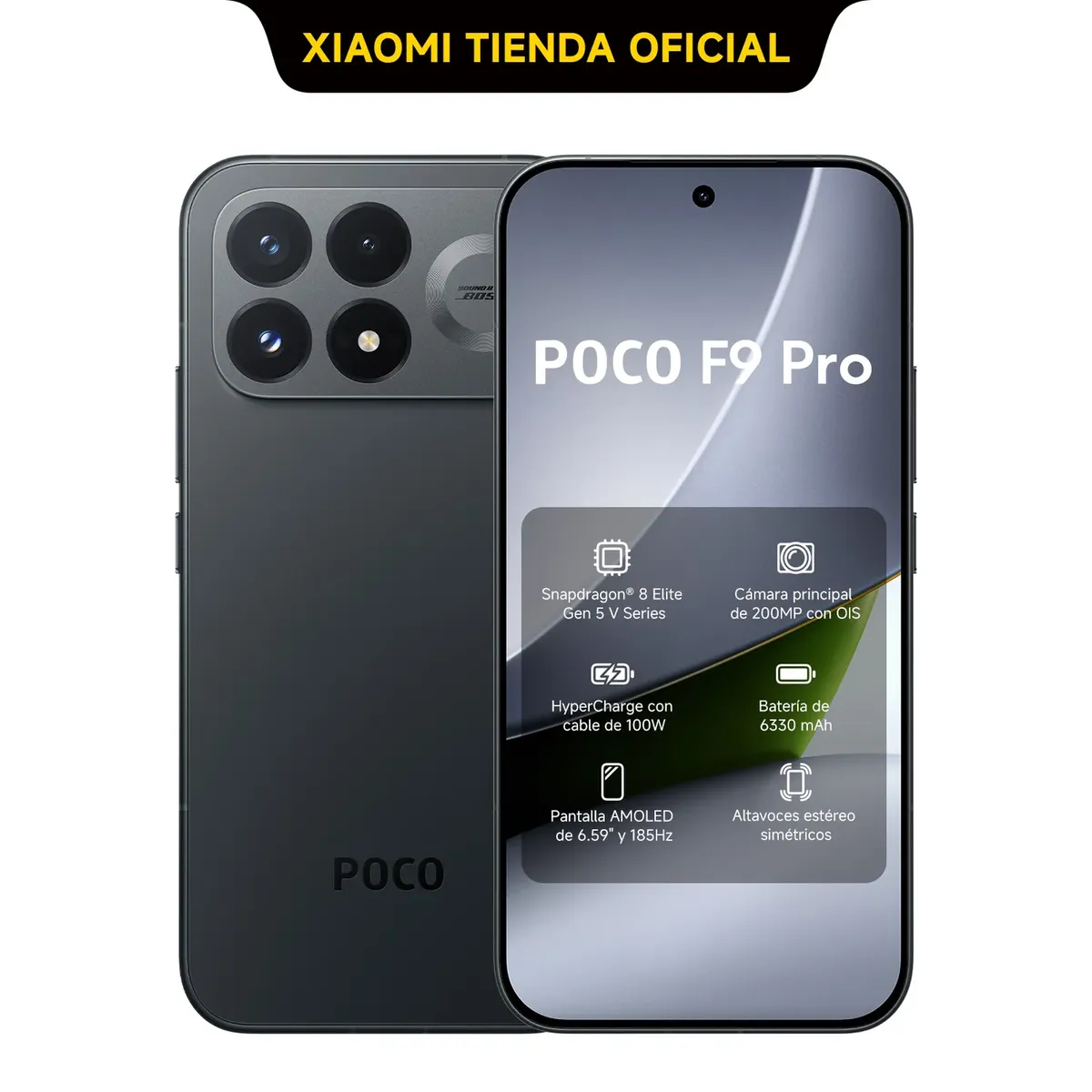 POCO F9 Pro Negro 12GB+512GB, marca XIAOMI - Foto Principal