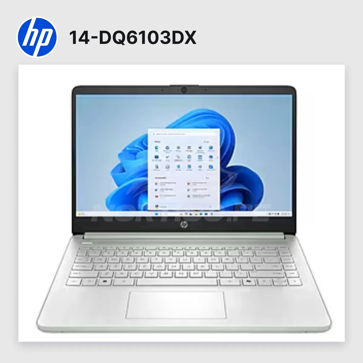 HP - Laptop HP 14-DQ6103DX N150 4GB128GB UFS 14" (D0SN7UA#ABA)