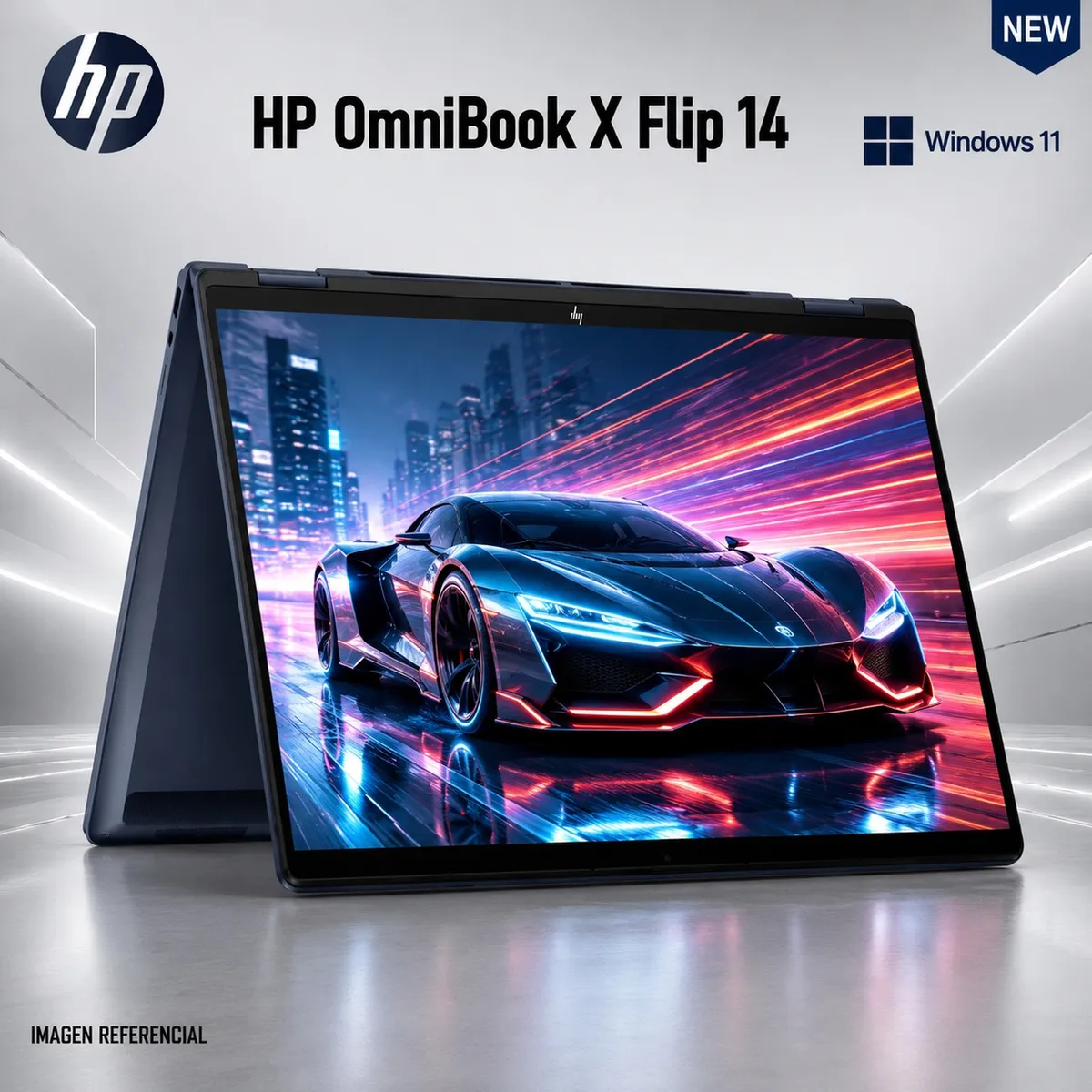 HP - LAPTOP HP 14-FM0013DX INTEL CORE ULTRA 5-226V 16GB 512GB SSD 14" 2K TACTIL WIN11