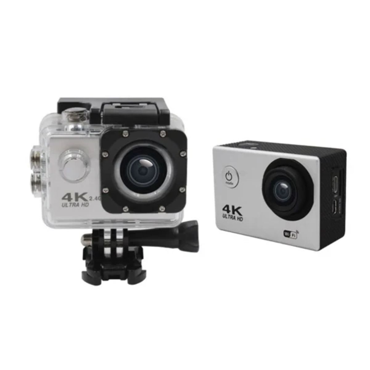 Cámara Deportiva de acción 4k 16 Mp Wifi Acuático Deportes Videos Color BLANCO MOD SQ-Y03, marca SEISA - Foto Principal
