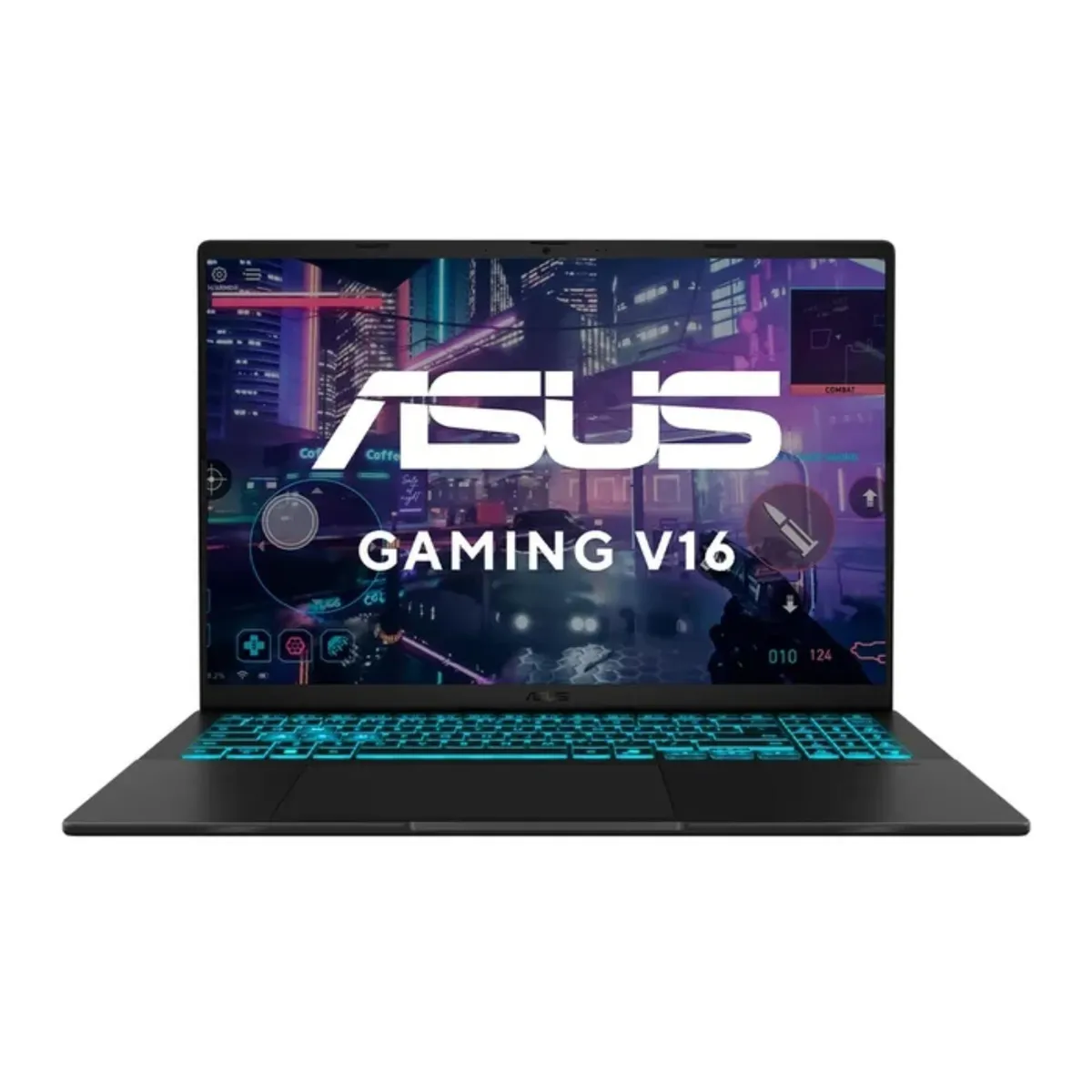 ASUS - Laptop Asus Gaming V16 16" Intel Core 5 210H 512GB SSD 8GB RAM RTX3050 V3607VJ-TK185W.