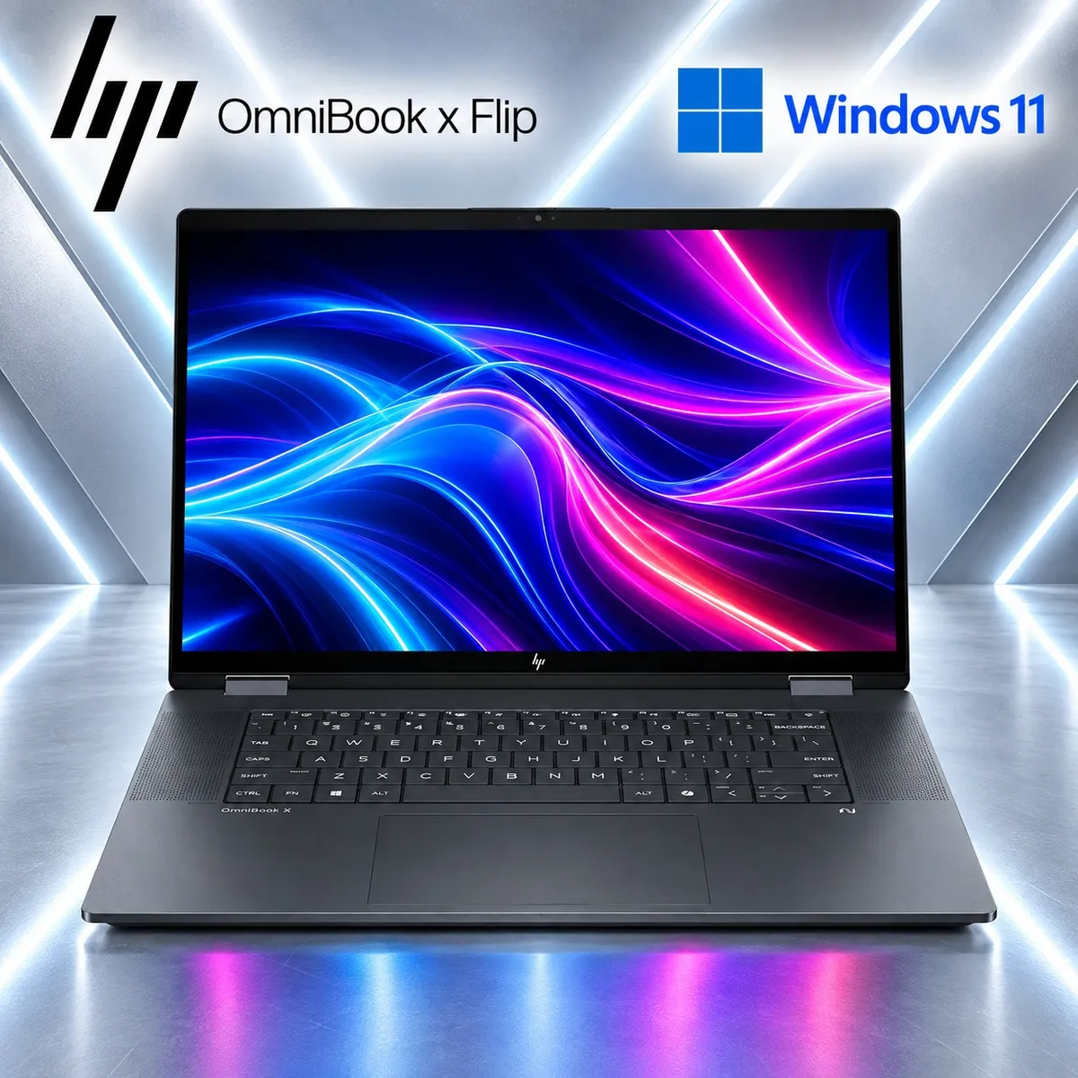 HP - Laptop HP OmniBook XFlip 16-AS0023 Core Ultra 7-256V 16GB 1TB SSD (B5UH1UA#ABA)
