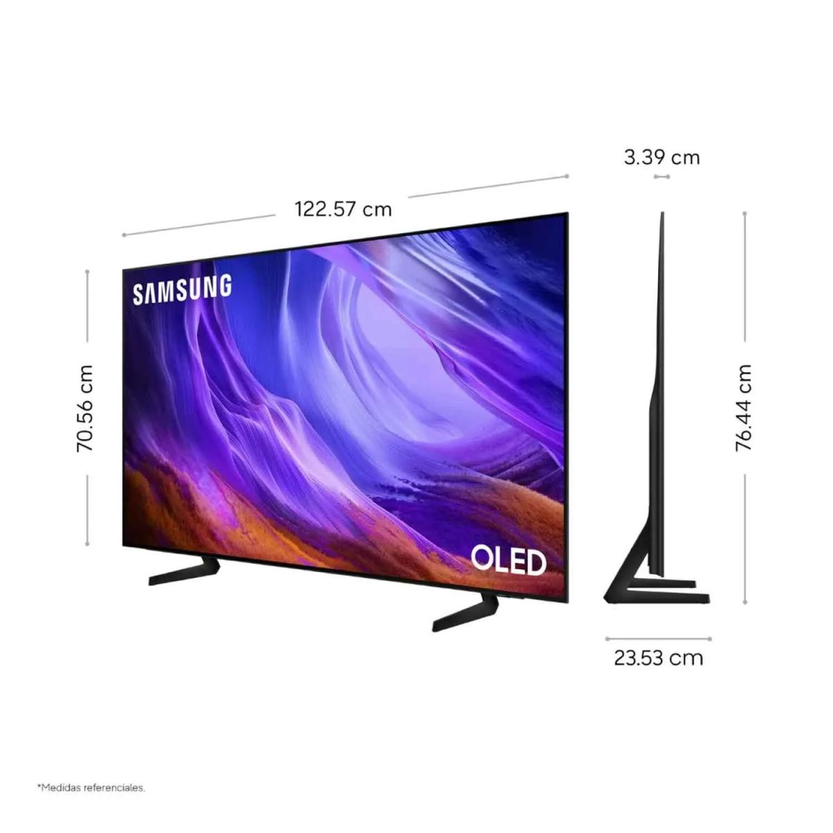 SAMSUNG - Televisor Samsung 55'' OLED QN55S85HAEXPE Vision AI Smart TV (2026)
