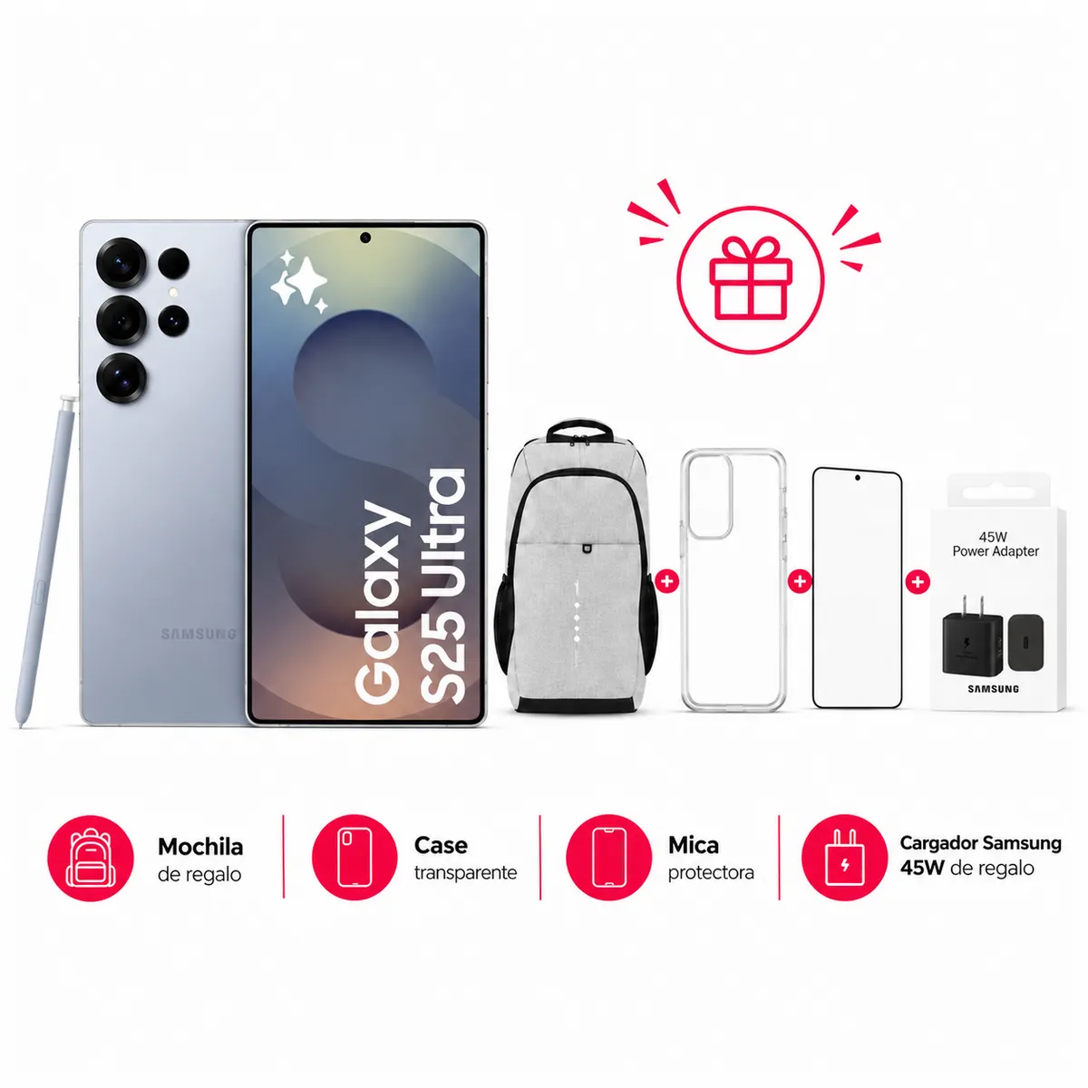 SAMSUNG - SAMSUNG GALAXY S25 ULTRA 1TB 12GB + REGALOS